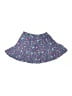 Lands' End 100% Cotton Floral Blue Skort Size 8 - photo 2