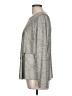 Staples Metallic Silver Long Sleeve Top Size L - photo 5