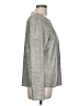Staples Metallic Silver Long Sleeve Top Size L - photo 4