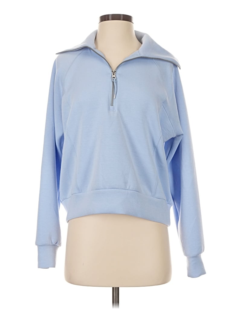 Pre-owned Spanx Sweatshirt In Blue