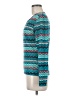 Coline 100% Polyester Teal Long Sleeve Top Size M - photo 5
