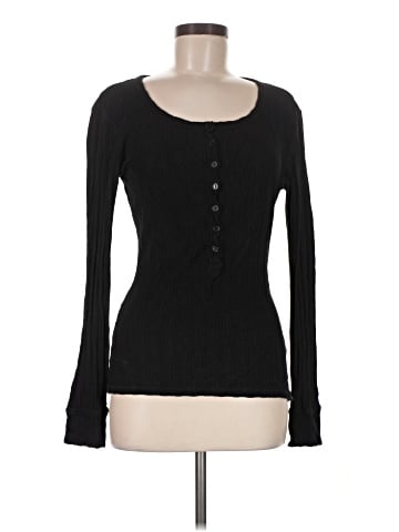 Bobi Long Sleeve Henley (view 1)