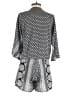 Elan 100% Polyester Gray 3/4 Sleeve Blouse Size S - photo 2