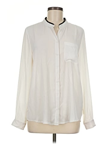 Banana Republic Factory Store Long Sleeve Blouse (view 1)