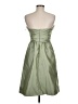 Amsale 100% Polyester Solid Green Cocktail Dress Size 6 - photo 2