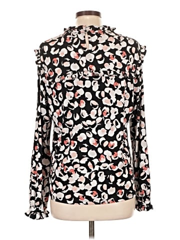 Karl Lagerfeld Paris Long Sleeve Blouse (view 2)