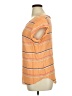 Stylus 100% Rayon Orange Short Sleeve Top Size XL - photo 5
