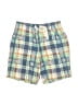 Unbranded 100% Cotton Plaid Blue Board Shorts Size 110 cm / US 5-6 - photo 1