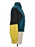 Forever 21 100% Polyester Color Block Teal Windbreaker Size S - photo 4