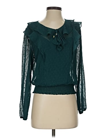 A. Byer Long Sleeve Blouse (view 1)