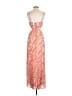 Express 100% Polyester Paisley Pink Casual Dress Size XS - photo 2