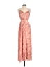 Express 100% Polyester Paisley Pink Casual Dress Size XS - photo 1