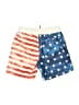Cat & Jack 100% Recycled Polyester Gold Board Shorts Size 6 - 7 - photo 2