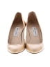 Jimmy Choo 100% Leather Ivory Tan Heels Size EU 40 - photo 2