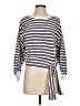 Kensie White Sweatshirt Size XS - photo 1