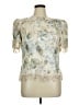 Cachet Ivory Short Sleeve Blouse Size 16 - photo 1