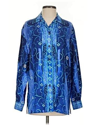 Escada by Margaretha Ley Long Sleeve Blouse (view 1)