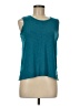 Max Studio Teal Sleeveless T-Shirt Size M - photo 1
