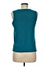 Max Studio Teal Sleeveless T-Shirt Size M - photo 2