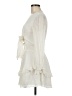 Selfie Leslie 100% Polyester Ivory Cocktail Dress Size M - photo 5