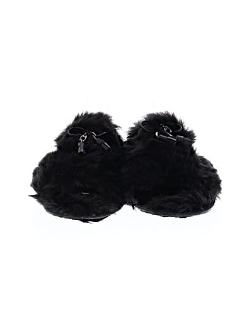 Coach Faux Fur Slipper (view 2)