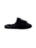 Coach Black Faux Fur Slipper Size 9 - photo 1