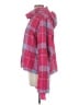 Judith March 100% Polyester Plaid Pink Jacket Size M - photo 5