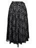 Talbots Polka Dots Black Casual Skirt Size 14 - photo 2