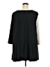 Woman Within Color Block Black 3/4 Sleeve Top Size 30 (3X) - photo 2