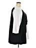 Woman Within Color Block Black 3/4 Sleeve Top Size 30 (3X) - photo 4