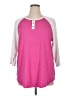 Halife Pink 3/4 Sleeve T-Shirt Size XL - photo 1