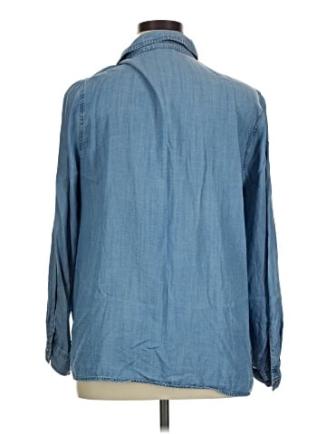 Saks Fifth Avenue 3/4 Sleeve Button-Down Shirt (view 2)