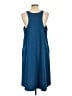 Athleta Solid Blue Casual Dress Size L - photo 2