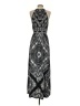 London Times Graphic Black Cocktail Dress Size S - photo 2