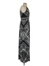 London Times Graphic Black Cocktail Dress Size S - photo 4