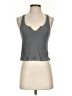 LACAUSA 100% Cotton Gray Tank Top Size S - photo 1