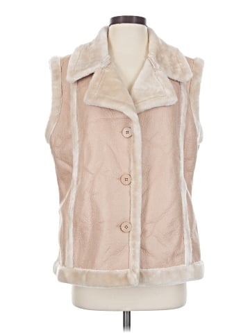 French Connection Faux Fur Vest (view 1)