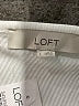Ann Taylor LOFT White Sleeveless Top Size L - photo 7
