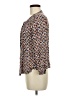 Old Navy 100% Viscose Brown 3/4 Sleeve Blouse Size M - photo 5