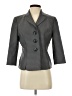 Le Suit 100% Polyester Houndstooth Gray Blazer Size P (petite) - photo 1
