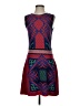 Desigual Graphic Red Cocktail Dress Size S - photo 1
