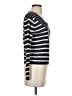 Garnet Hill 100% Linen Stripes Black Pullover Sweater Size S - photo 4
