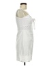 Lux Solid White Casual Dress Size 8 - photo 4