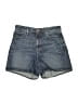 Express Blue Denim Shorts Size 6 - photo 1