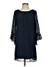 A. Byer 100% Polyester Solid Blue Cocktail Dress Size S - photo 1