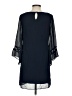 A. Byer 100% Polyester Solid Blue Cocktail Dress Size S - photo 2