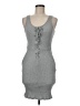 Ruby and Jenna 100% Cotton Gray Casual Dress Size M - photo 1