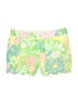 Lilly Pulitzer Floral Yellow Shorts Size 0 - photo 1