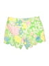 Lilly Pulitzer Floral Yellow Shorts Size 0 - photo 2
