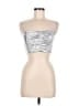 J.Crew Silver Tube Top Size 6 - photo 1